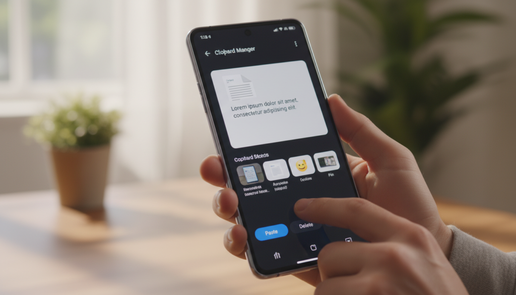 découvrez comment accéder facilement aux documents enregistrés dans le presse-papier de votre smartphone samsung grâce à notre guide pratique étape par étape.