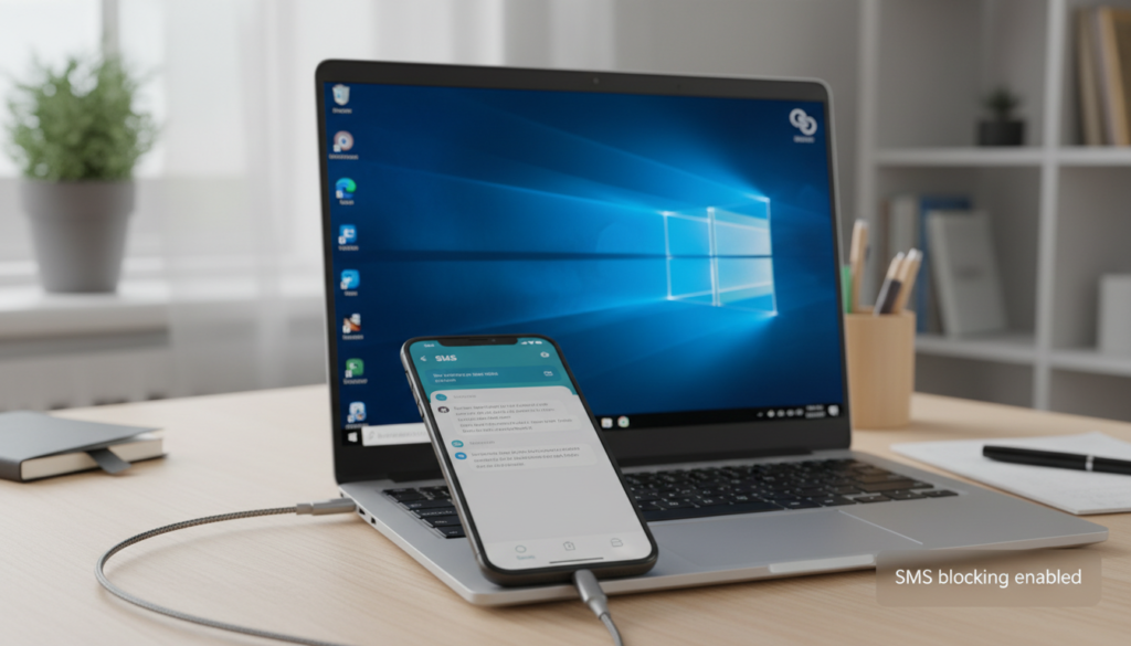 découvrez comment bloquer facilement un sms sur votre mobile connecté sous windows 10 grâce à ce guide pratique étape par étape.
